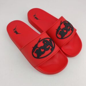 Luxury Comfort Slide Sandals – Unisex (Red, Black, White)